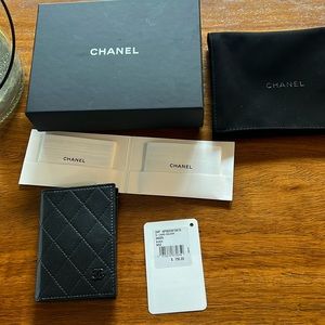 Authentic Chanel card wallet